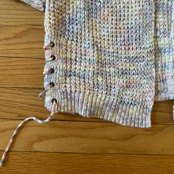 NWT Ten Sixty Sherman multi colored open cardigan - Picture 4 of 5